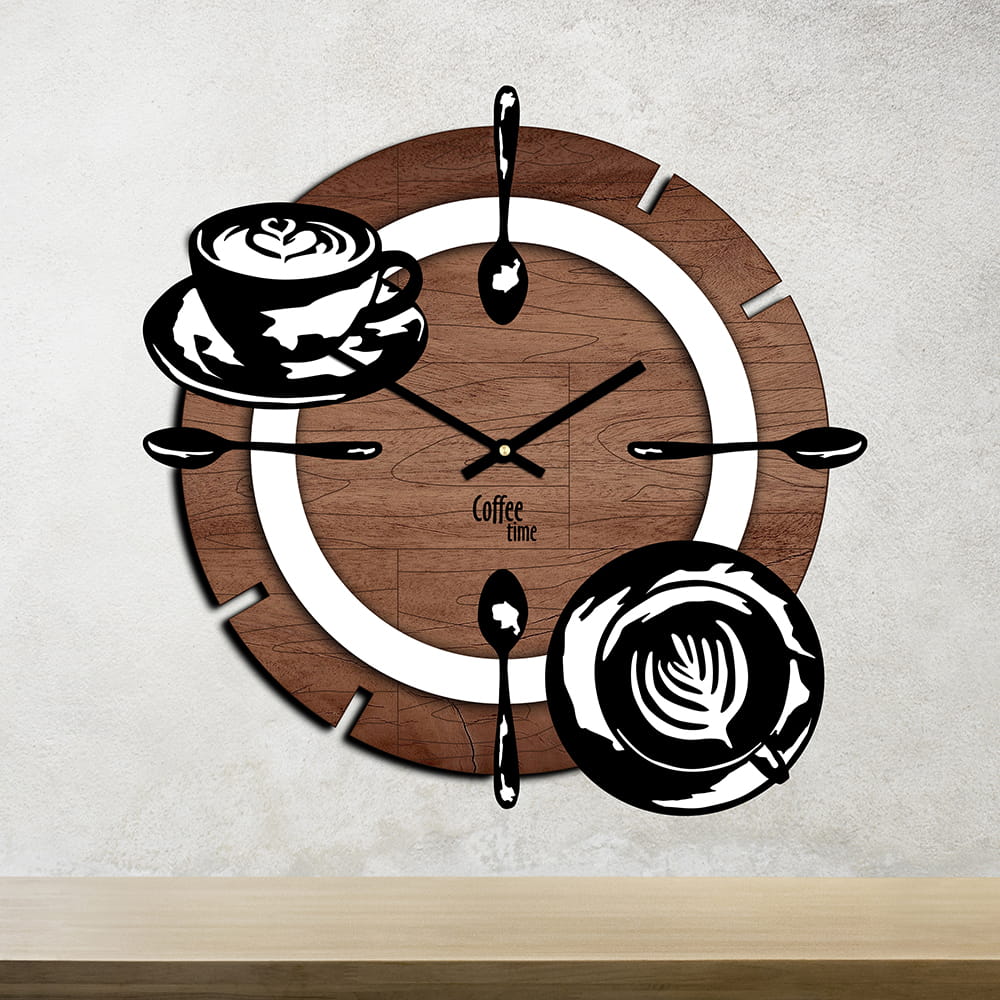 Zegar ścienny CoffeeTime DARK