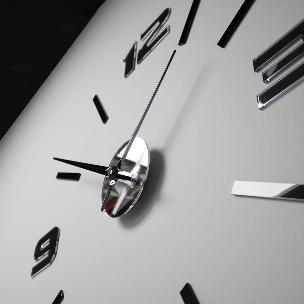Duży nowoczesny zegar ścienny Similis