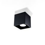 Plafon QUAD 1 czarny