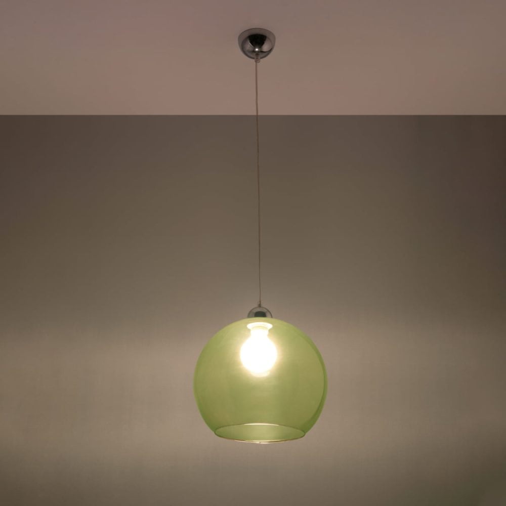 Lampa wisząca BALL zielona