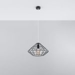 Lampa wisząca UMBERTO czarna