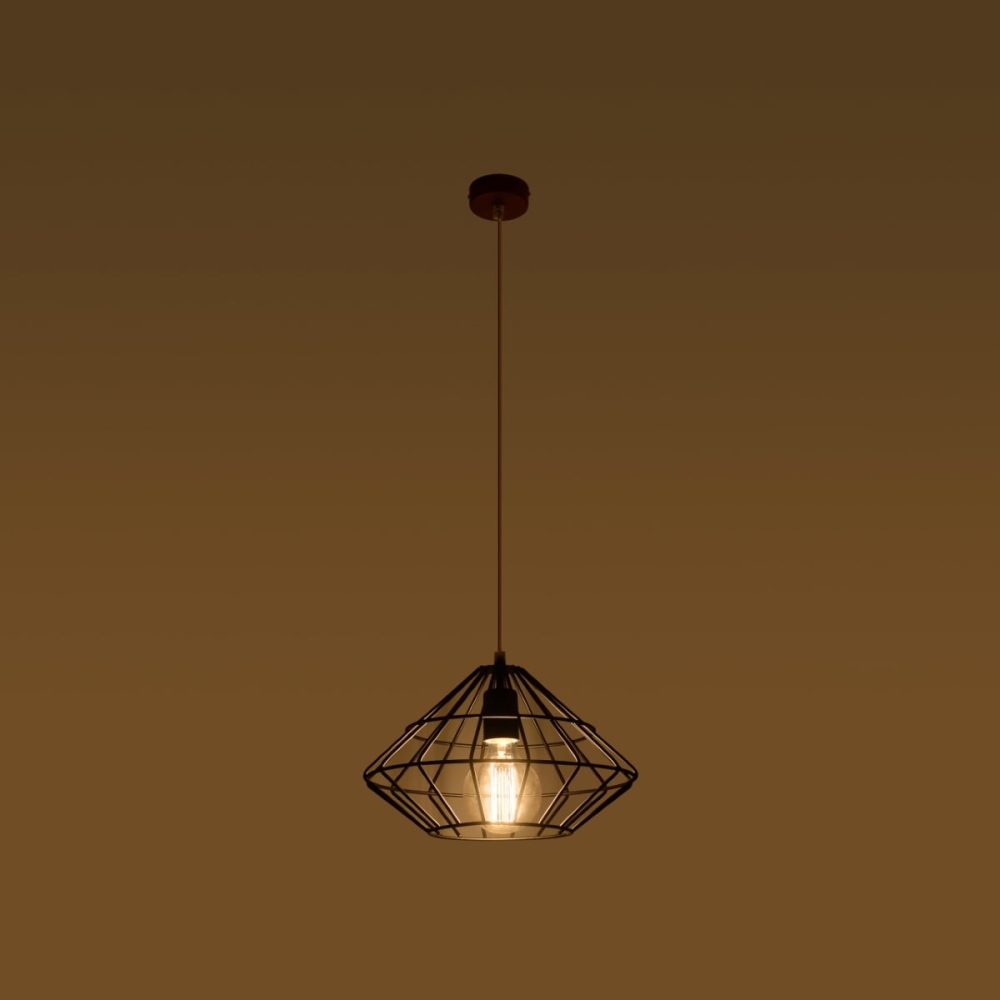 Lampa wisząca UMBERTO czarna