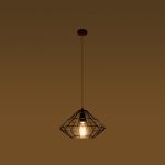 Lampa wisząca UMBERTO czarna