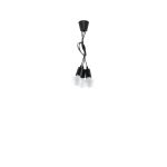 Lampa wisząca DIEGO 3 czarna