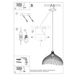Lampa wisząca UMB biały