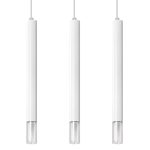 Lampa wisząca WEZYR 3 biała