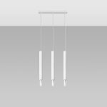 Lampa wisząca WEZYR 3 biała