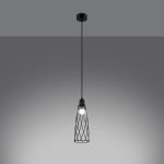 Lampa wisząca SUBA 1 czarna
