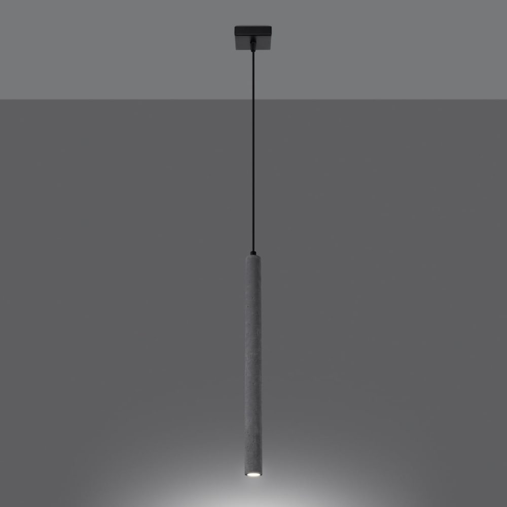 Lampa wisząca PASTELO 1 beton