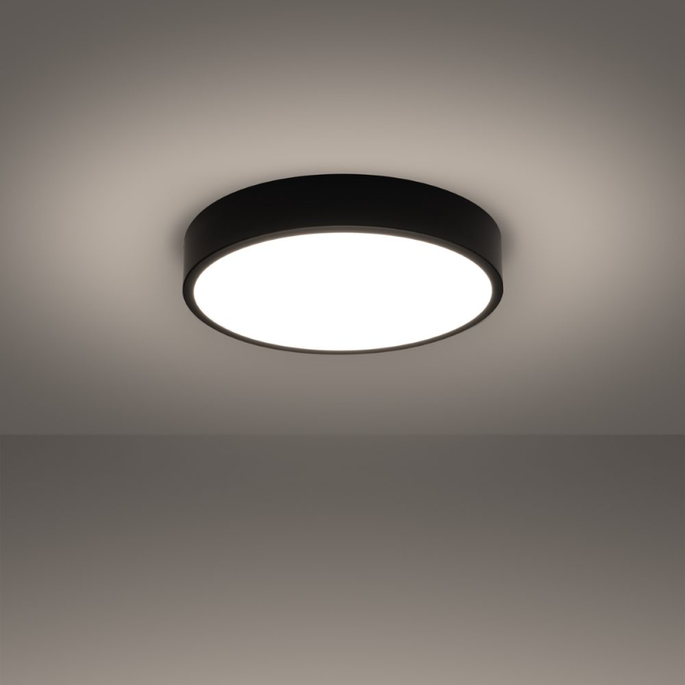 Plafon ONYX 40 czarny LED 3000K