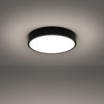 Plafon ONYX 40 czarny LED 3000K