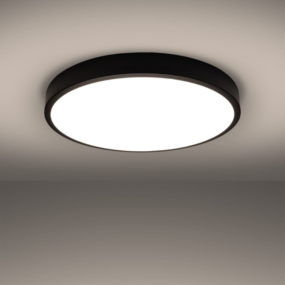 Plafon ONYX 60 czarny LED 3000K