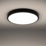 Plafon ONYX 60 czarny LED 3000K