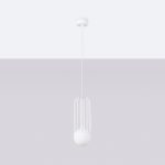 Lampa wisząca BRINA 1 biała