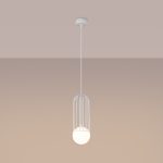 Lampa wisząca BRINA 1 biała