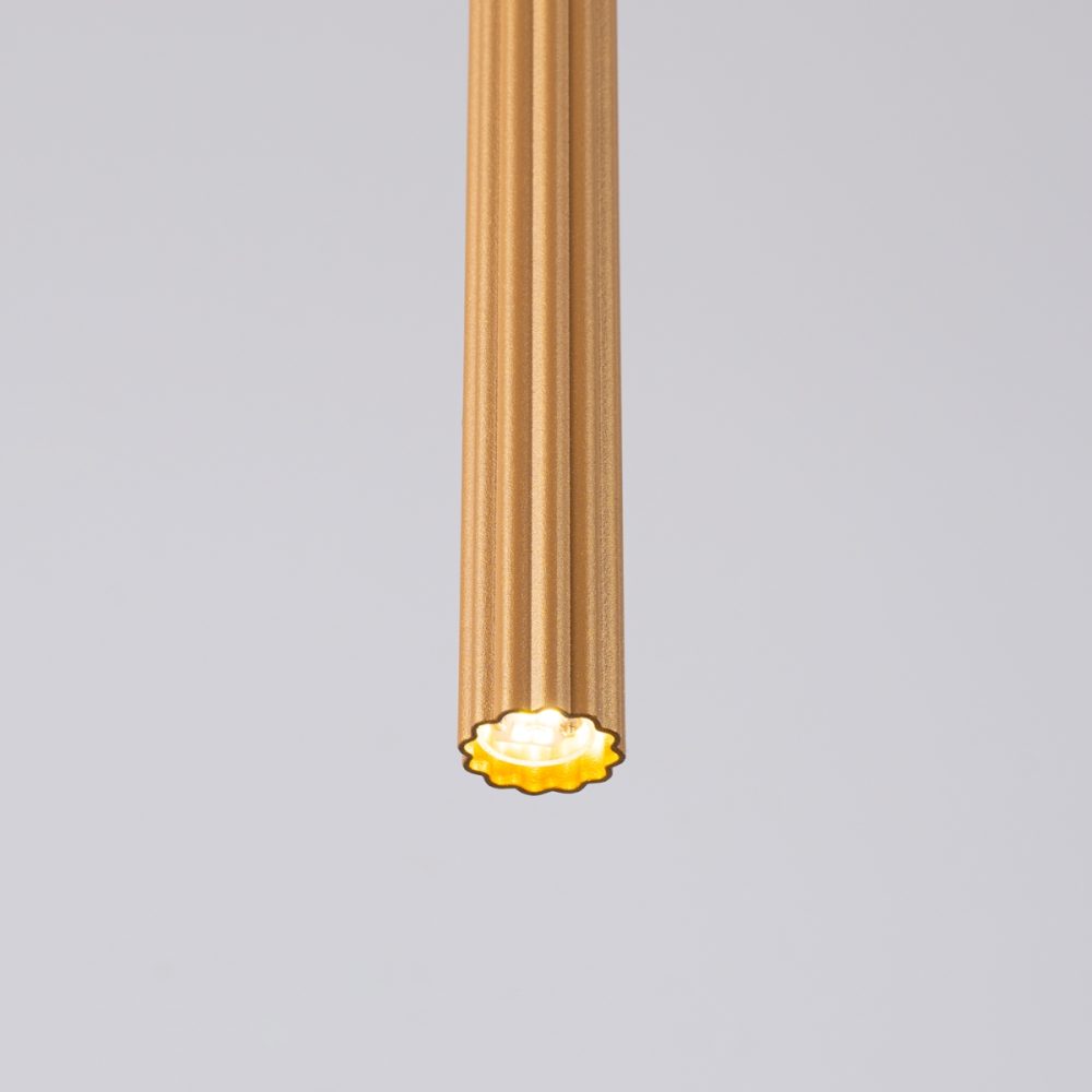Lampa wisząca ARCHE 1 złota