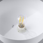Lampa wisząca MARION biała