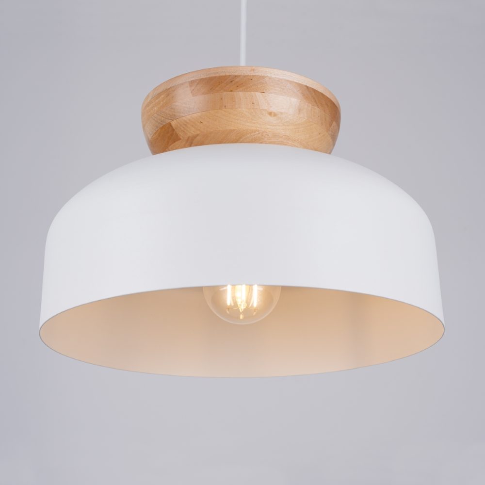Lampa wisząca MARION biała