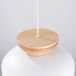 Lampa wisząca MARION biała