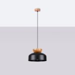 Lampa wisząca MARION czarna