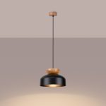 Lampa wisząca MARION czarna