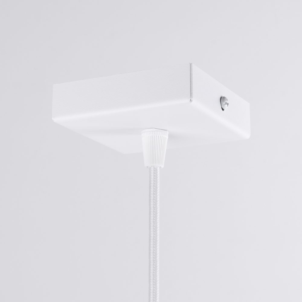 Lampa wisząca PRYSM 1 biała