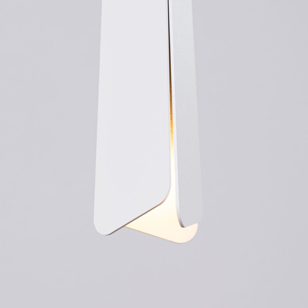 Lampa wisząca PRYSM 3L biała
