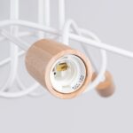 Żyrandol EMBER 5 biały
