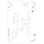 Plafon RING 6L ochra czerwona
