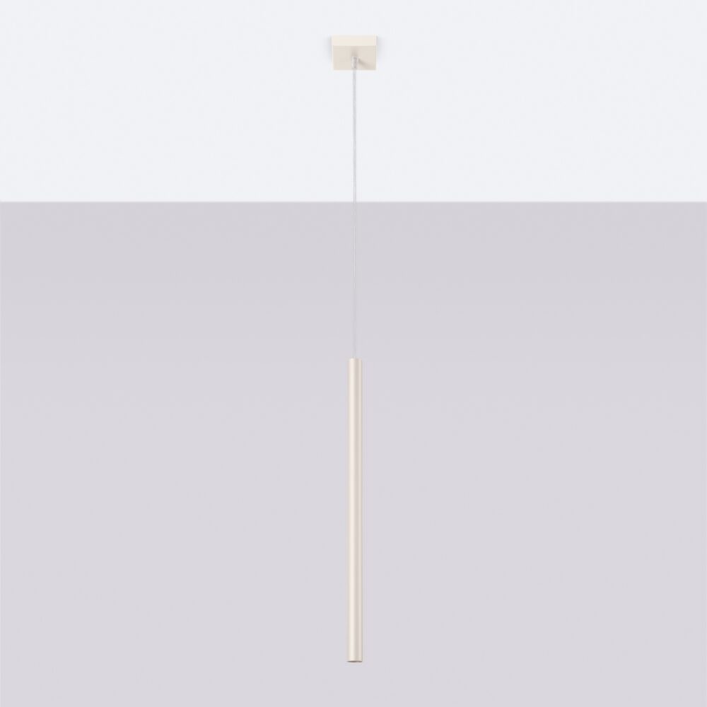 Lampa wisząca PASTELO 1 beżowa