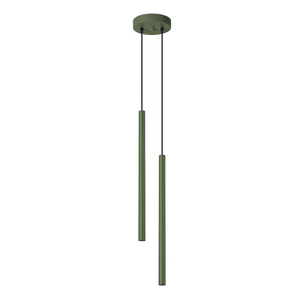 Lampa wisząca PASTELO 2 zielona oliwka