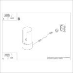 Lampa biurkowa FLASH biała