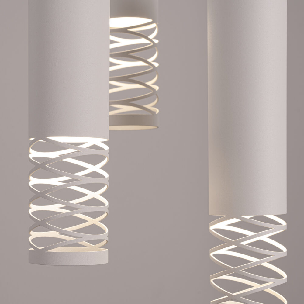 Lampa wisząca LAMI 3P biały