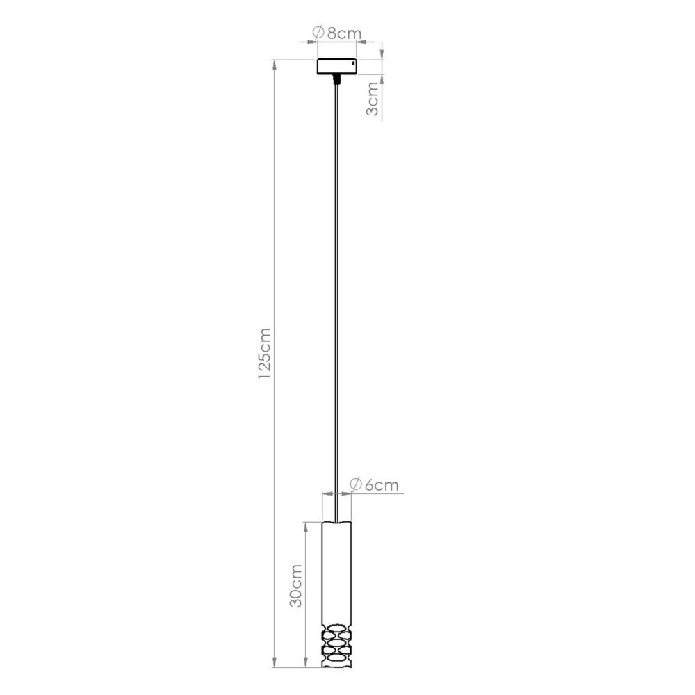 Lampa wisząca LIRO 1 biały