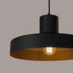 Lampa wisząca BILO czarna