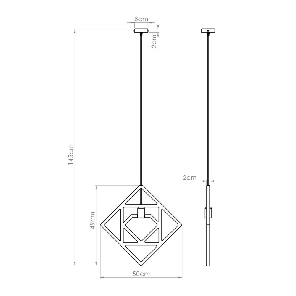 Lampa wisząca CARO