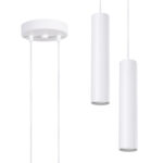 Lampa wisząca LAGOS 2P biała