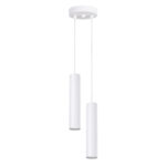 Lampa wisząca LAGOS 2P biała