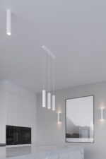 Lampa wisząca LAGOS 2P biała