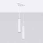 Lampa wisząca LAGOS 2P biała