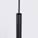 Lampa wisząca FELTRO 1 czarna/żółta