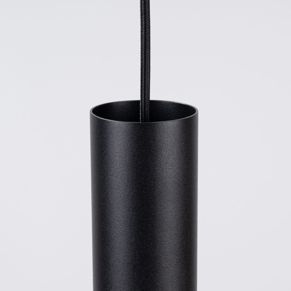 Lampa wisząca PELTA 1 czarna/granatowa