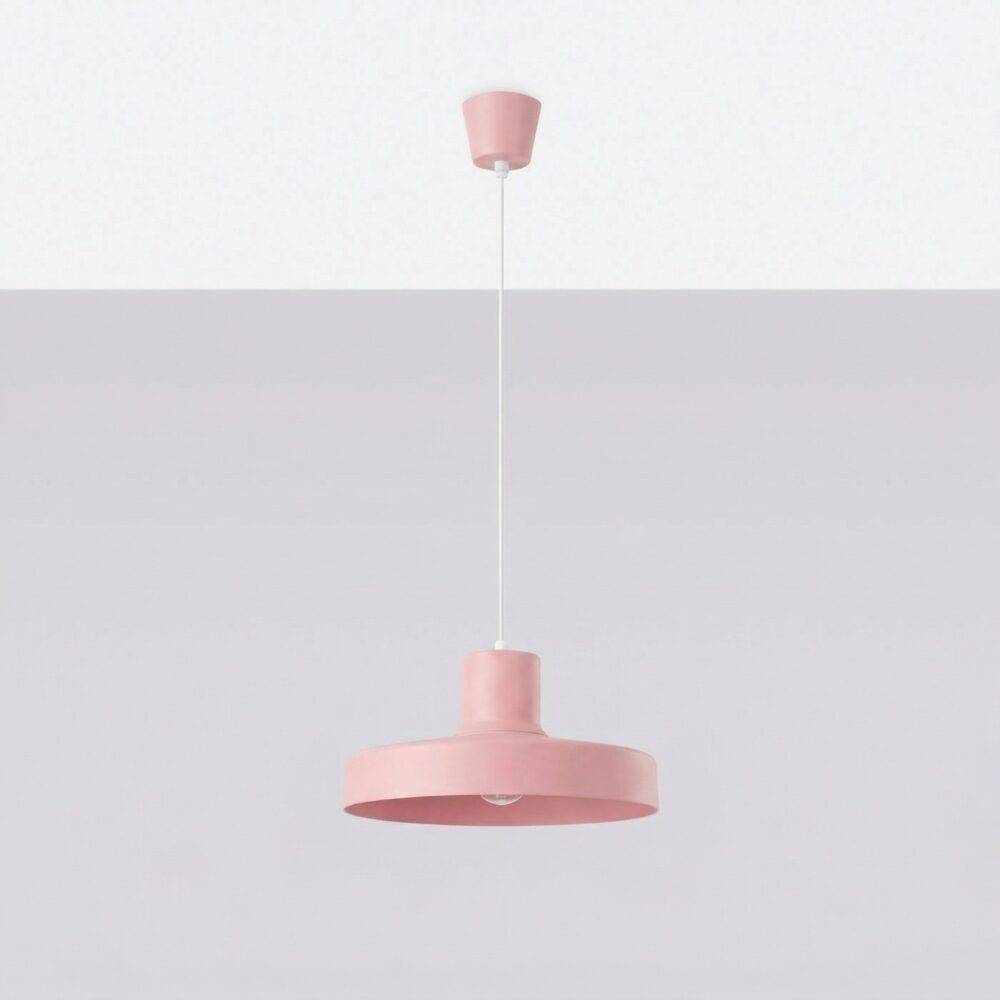 Lampa wisząca BILO różowa