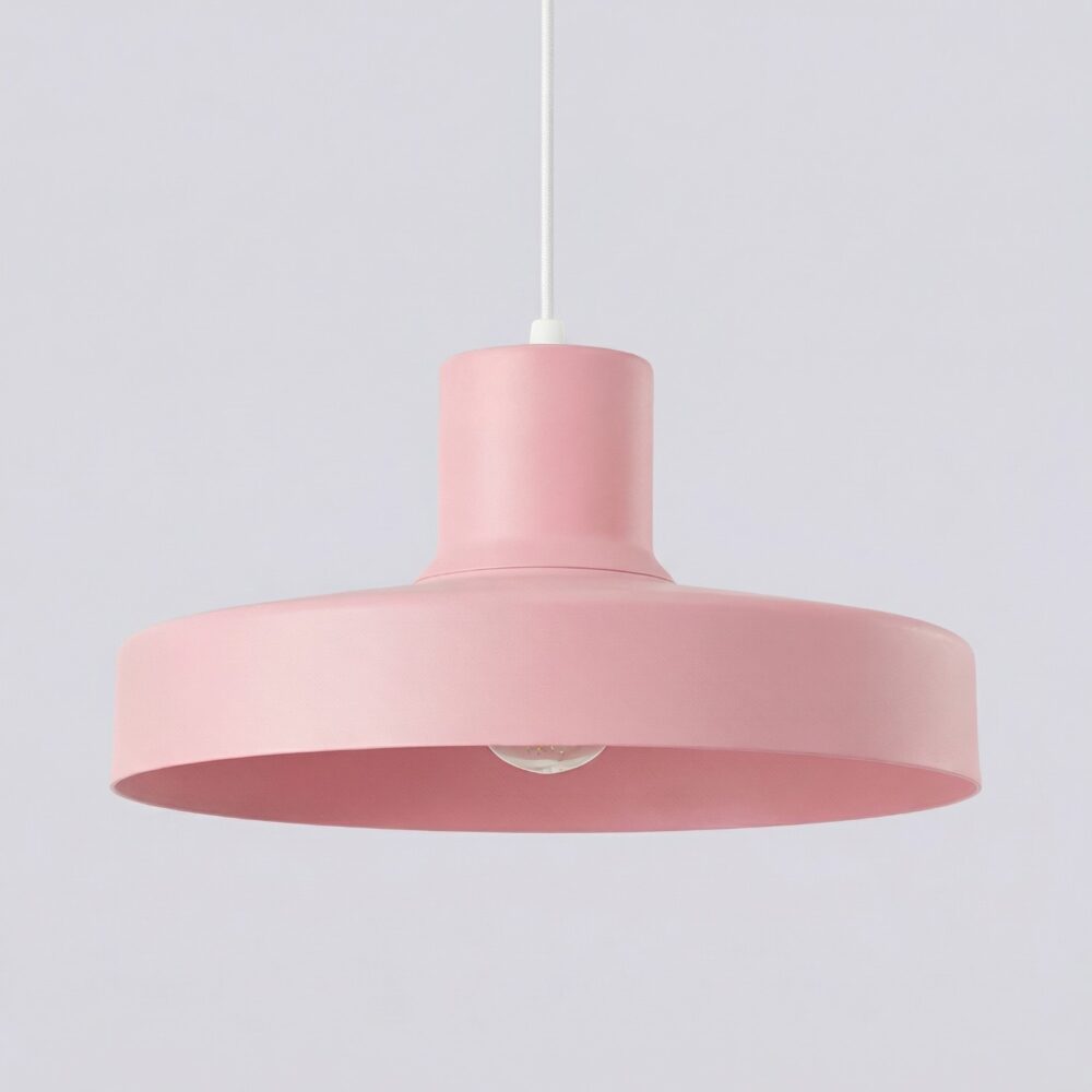 Lampa wisząca BILO różowa
