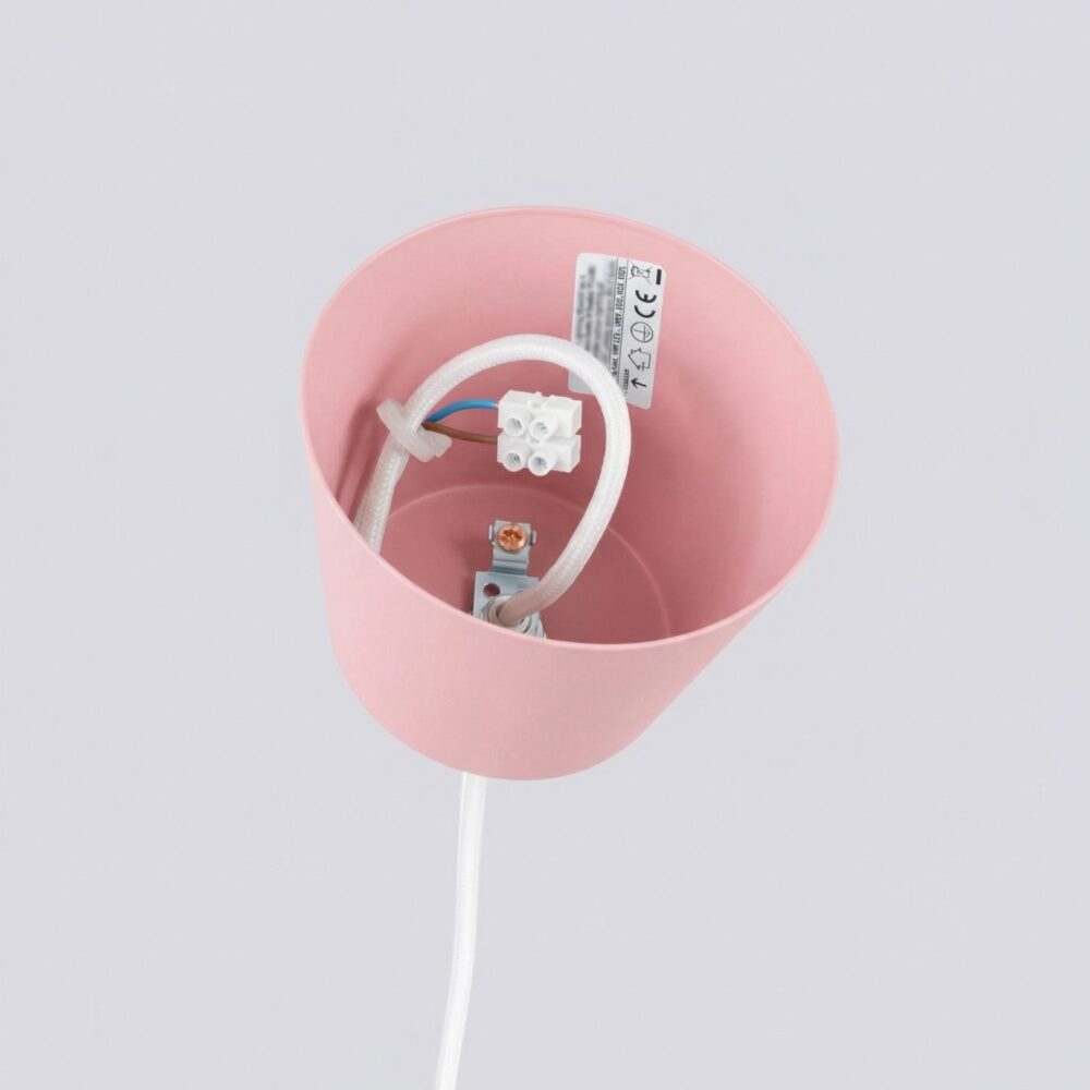 Lampa wisząca BILO różowa