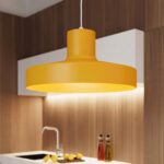 Lampa wisząca BILO żółta