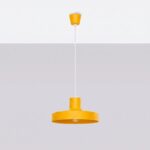 Lampa wisząca BILO żółta