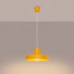 Lampa wisząca BILO żółta