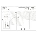 Lampa wisząca PASTELO 1 taupe