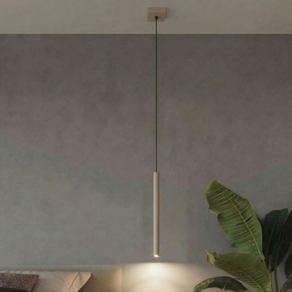 Lampa wisząca PASTELO 1 taupe